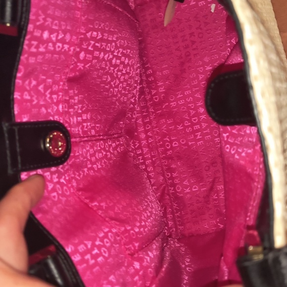 Kate Spade Houston Street Straw Totebag NWOT - Picture 11 of 15